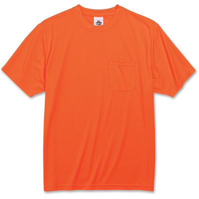 Tenacious Ergodyne Non-certified Orange T-Shirt, Small, EGO21562