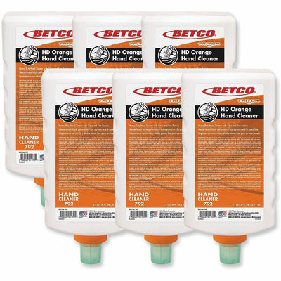 Betco Triton HD Orange Hand Cleaner Refill, White, 6 / Carton — view 1