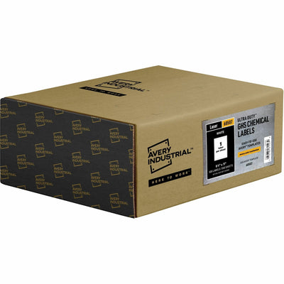 Avery UltraDuty Warning Label, White, 500 / Box — view 1
