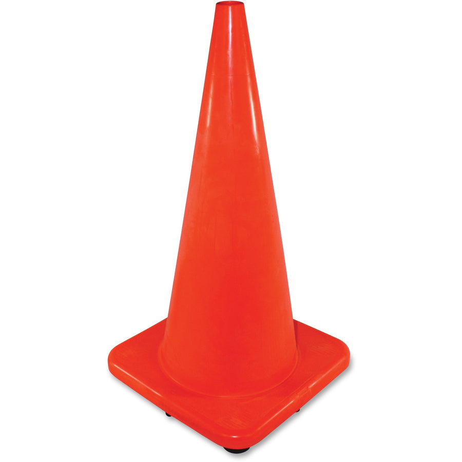 Impact Slim Safety Cone, 51.7" x 28", Orange, Rugged, IMP7309