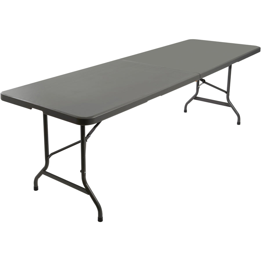 Iceberg IndestrucTable TOO Bifold Table, Tubular Steel, Scratch Resistant, ICE65467