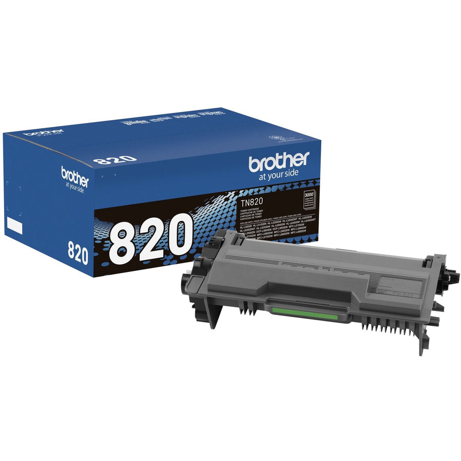 Brother Original Standard Yield Laser Toner Cartridge - Black -, /BX 3BX/CT — view 1