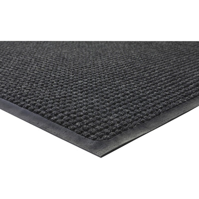 Genuine Joe Waterguard Floor Mat, Charcoal, GJO59460