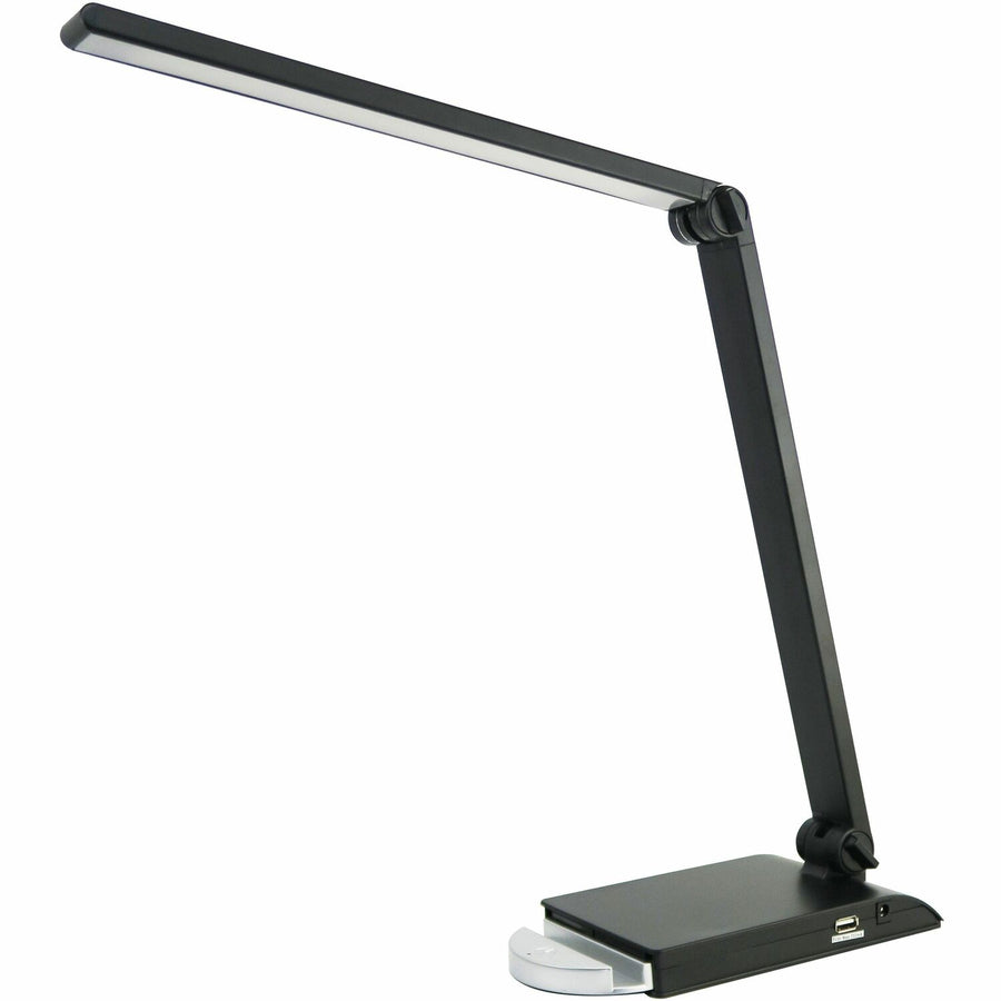 Lorell 8-watt SMD LED Task Light, Black, Plastic, Dimmable, LLR13202