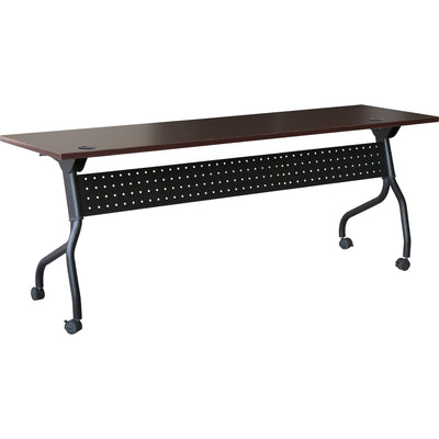 Lorell Flip Top Training Table, Dual Color, /CT — view 1