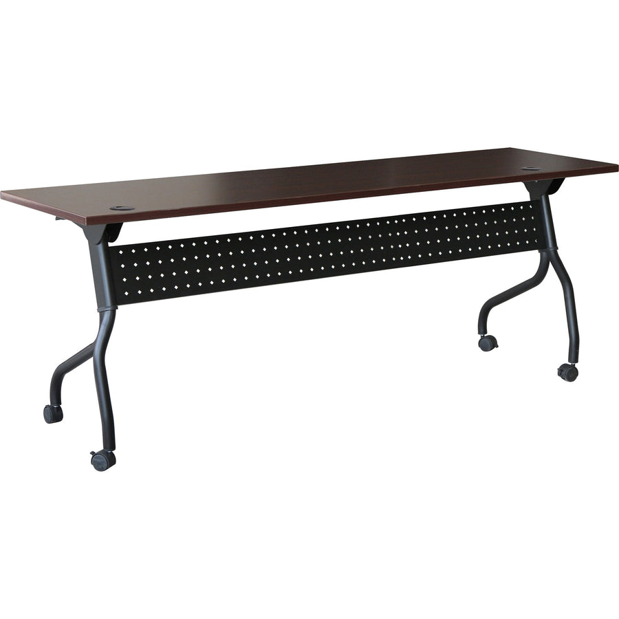 Lorell Flip Top Training Table, Dual Color, /CT — view 1