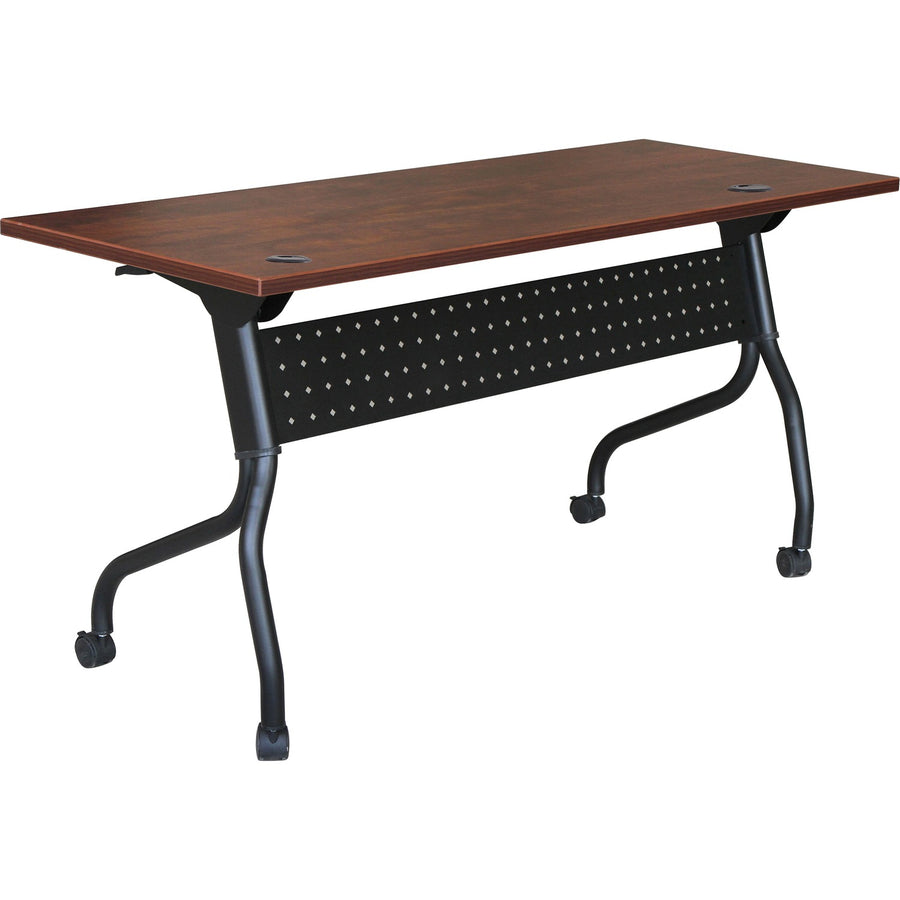 Lorell Flip Top Training Table, Dual Color, /CT — view 1