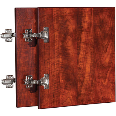 Lorell Essentials Series Wall-Mount Hutch Door Kit, Red, LLR59575