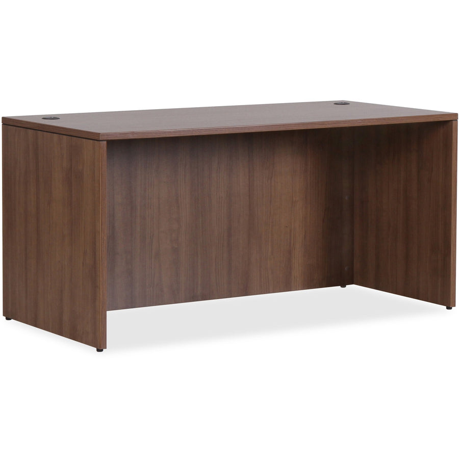 Lorell Essentials Series Rectangular Desk Shell, Adjustable Feet, LLR69966