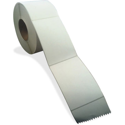 Sparco Thermal Transfer Labels, White, 4 / Carton, SPR74993