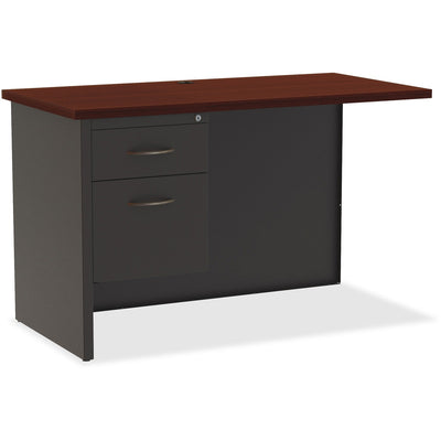 Lorell Fortress Modular Series Left Return, Dual Color, LLR79156