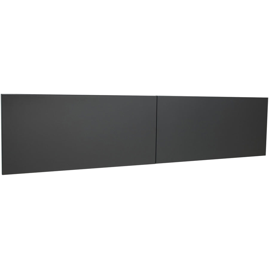 Lorell Fortress Modular Series Stack-On Hutch Door Kit, Charcoal, Steel, Reinforced, LLR79174