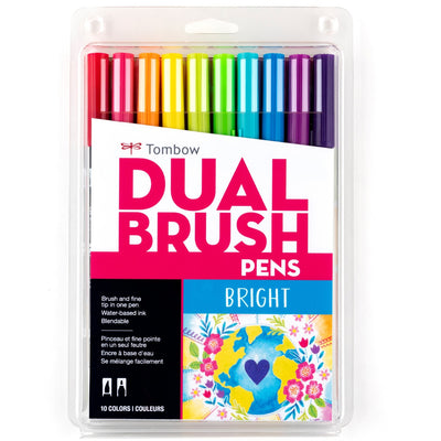 Tombow Dual Brush Pen Set, 1 Pack, TOM56185