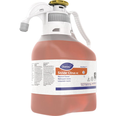 Diversey Stride Citrus HC Neutral Cleaner, Orange, DVO95122613