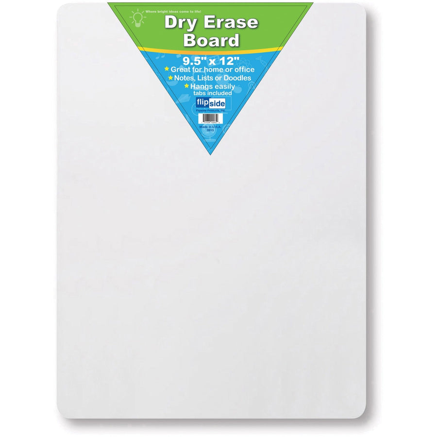 Flipside Unframed Mini Dry Erase Board, Chip Resistant, FLP10065