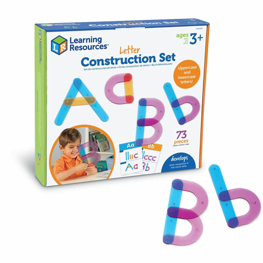 Learning Resources Letter Construction Activity Set, 1 Set, LRN8555