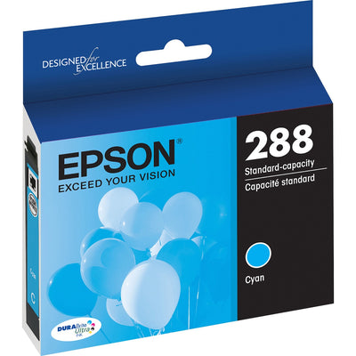 Epson DURABrite Ultra T288 Original Standard Yield Inkjet Ink Cartridge - Cyan -, EPST288220S