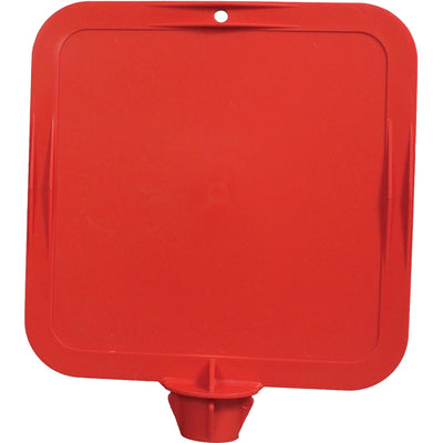Impact Lock-In Sign, Red — view 1