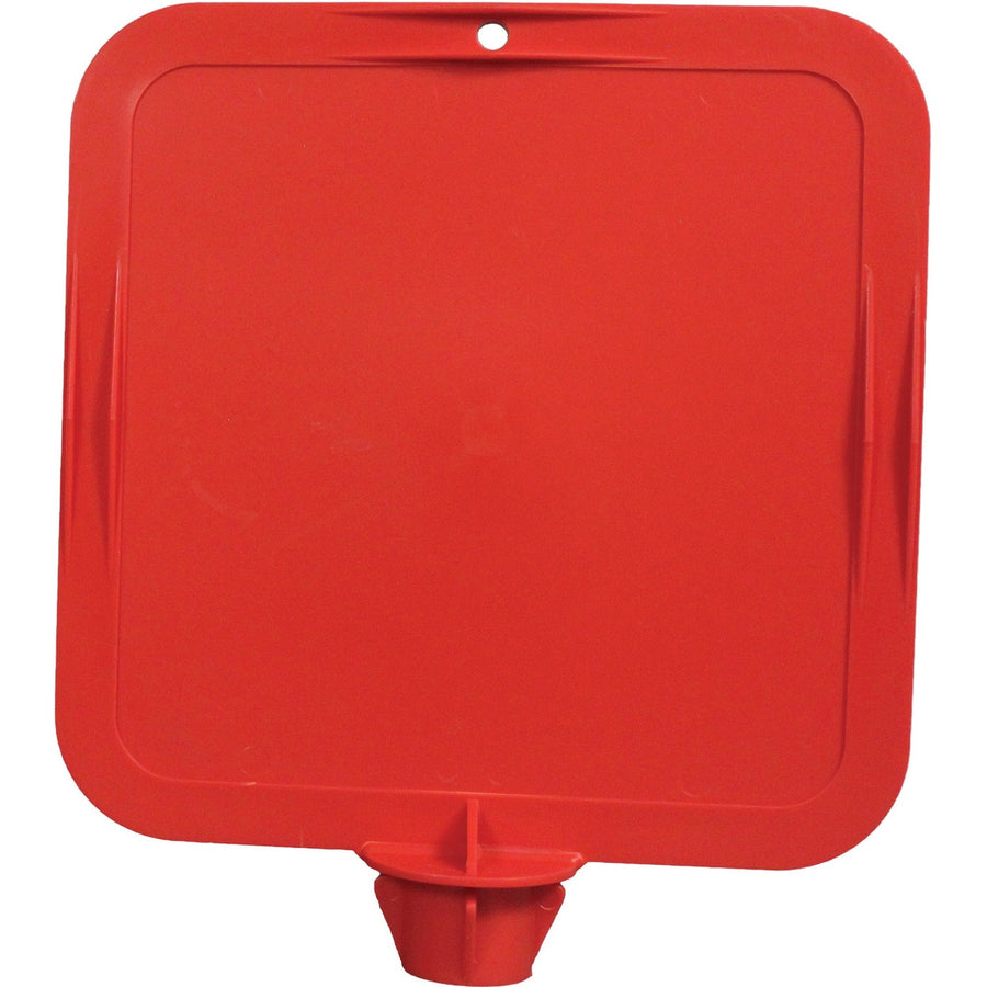 Impact Lock-In Sign, Red — view 1