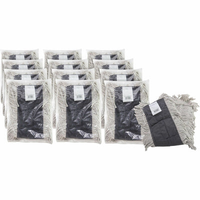 Genuine Joe Disposable Dust Mop Refill, Natural, 12 / Carton, GJO00245CT