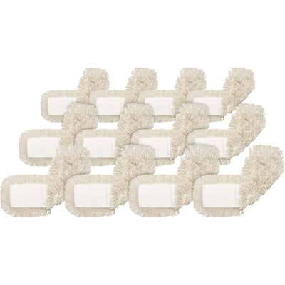 Genuine Joe Dust Mop Refill, Natural, 12 / Carton, GJO24500CT