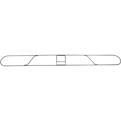 Genuine Joe Clip-on Long Dust Mop Frame, Metallic, GJO48266