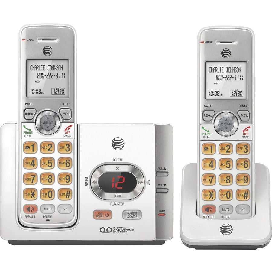 VTech AT&T DECT 6.0 Cordless Phone - Silver, Black, /BX 4BX/CT — view 1