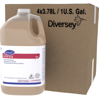 Diversey Suma Oven/Grill Cleaner, Brown, 4 / Carton, DVO957265280CT