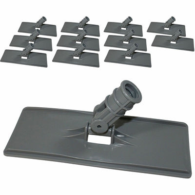 Genuine Joe Cleaning Pad Holder, Gray, 12 / Carton, GJO27000CT