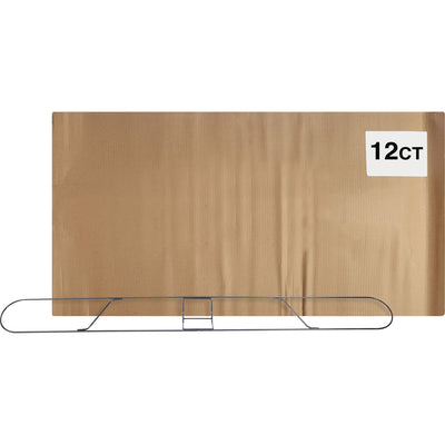 Genuine Joe Clip-on Long Dust Mop Frame, Metallic, 12 / Carton, GJO48266CT