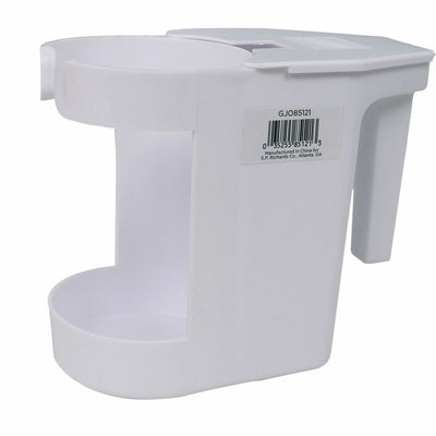 Genuine Joe Toilet Bowl Mop Caddy, White, 12 / Carton, GJO85121CT