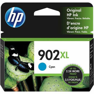 HP 902XL Original High Yield Inkjet Ink Cartridge - Cyan -, HEWT6M02AN