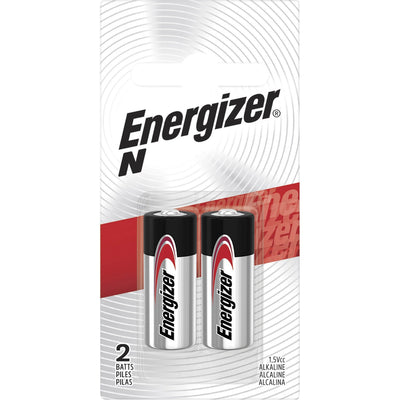 Energizer N Battery 2-Packs, 8 / Carton, EVEE90BP2CT