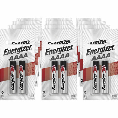 Energizer AAAA Battery 2-Packs, MAX, 12 / Carton, EVEE96BP2CT