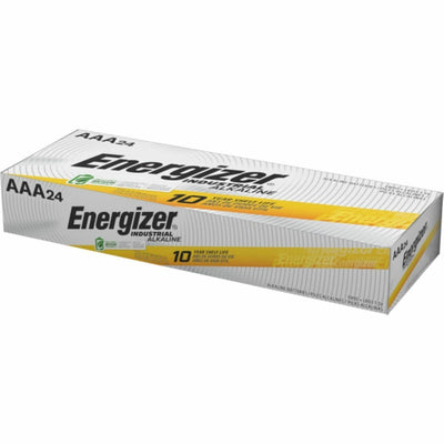 Energizer Industrial Alkaline AAA Battery Boxes of 24, 6 / Carton, EVEEN92CT