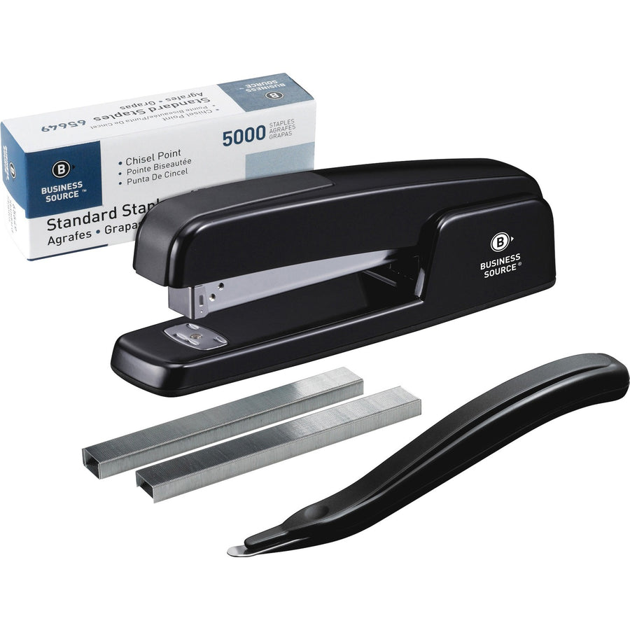 Business Source Standard Stapler Value Pack, Black, 1 Pack — view 1