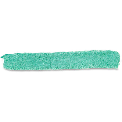 Rubbermaid Commercial Wand Duster Replacement, HYGEN, 3.2" x 0.8", Green, MicroFiber, 6 / Carton, RCPQ85100GNCT