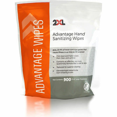 2XL Advantage Sanitizing Wipes, White, 1 Roll, TXLL36