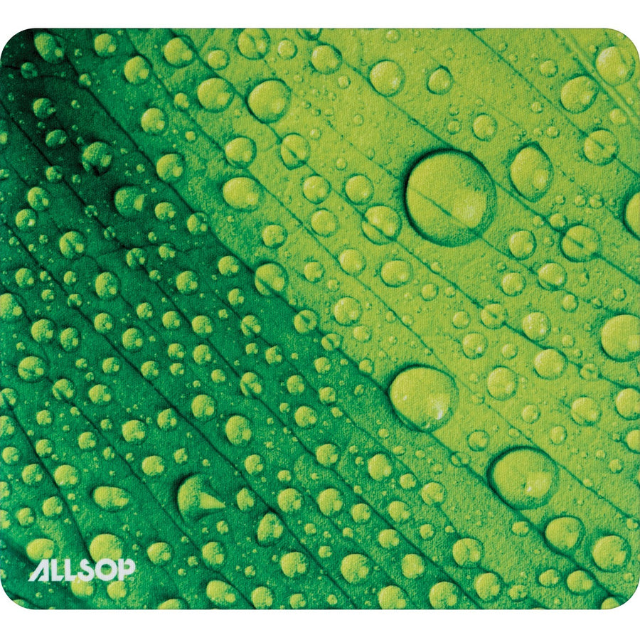 Allsop NatureSmart Image Mousepad - Leaf Raindrop - ), 6EA/CT — view 1