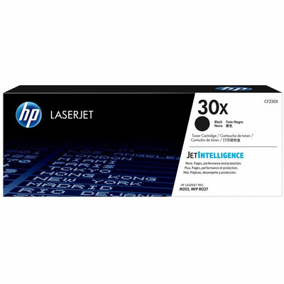 HP 30X (CF230X) Original High Yield Laser Toner Cartridge - Single Pack - Black -, HEWCF230X