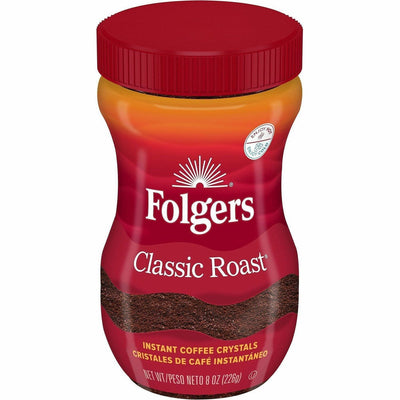 J.M. Smucker Folgers Instant Classic Roast Coffee, FOL20629