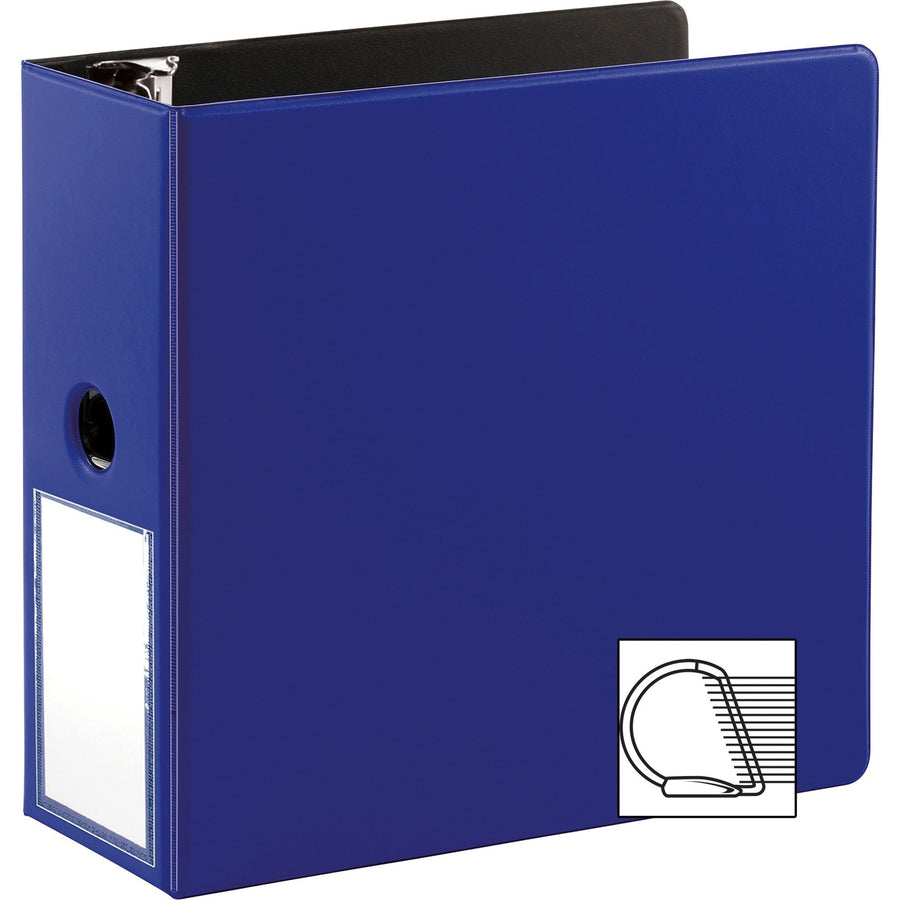 Business Source 5" D-Ring Binder, Navy, 2EA/CT — view 1