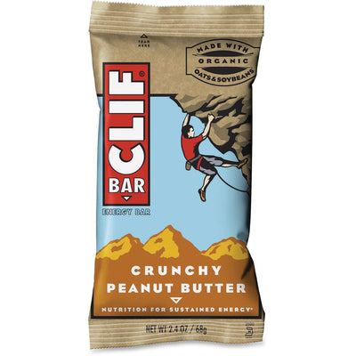 Clif Bar & Company Clif Bar Crunchy Peanut Butter Energy Bar, 12 / Box, CBC50120