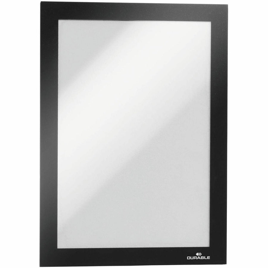 DURABLE Duraframe Half Letter, Black, Sturdy, 2 / Pack, DBL491301