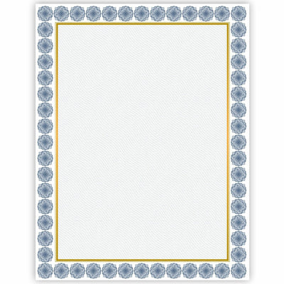 Geographics Award Certificates Burgundy Gold Foil, White, 1 Pack, GEO48673