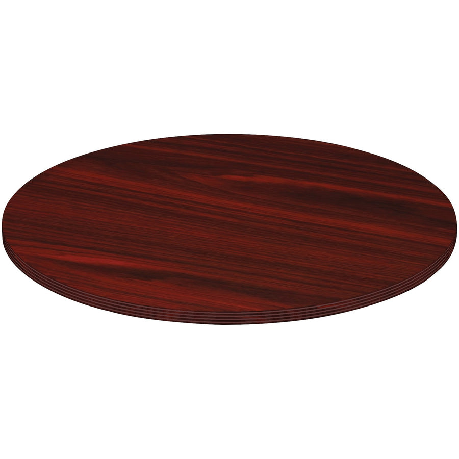 Lorell Chateau Series Round Conference Tabletop, 42" Diameter, Durable, LLR34352