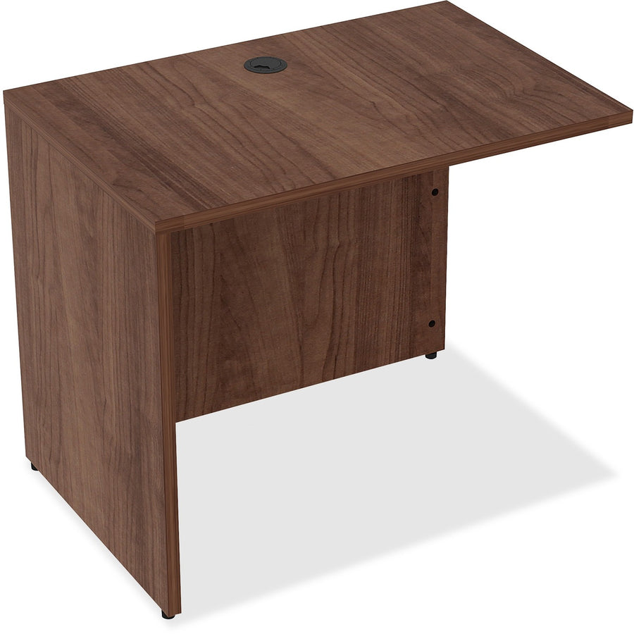 Lorell Essentials Series Return Shell, Metal, Floor Glide, LLR34400