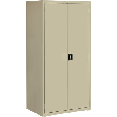 Lorell Fortress Series Storage Cabinet, Putty, LLR34412