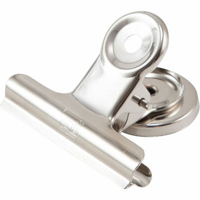 Charles Leonard Magnetic Spring Clips, 1 Box, LEO68520