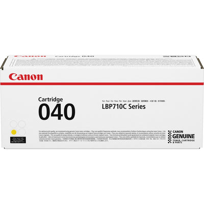 Canon Original Laser Toner Cartridge - Yellow -, CNMCRTDG040Y